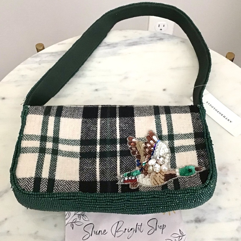 Anthropologie Fiona Bag Duck NWT - Picture 7 of 8